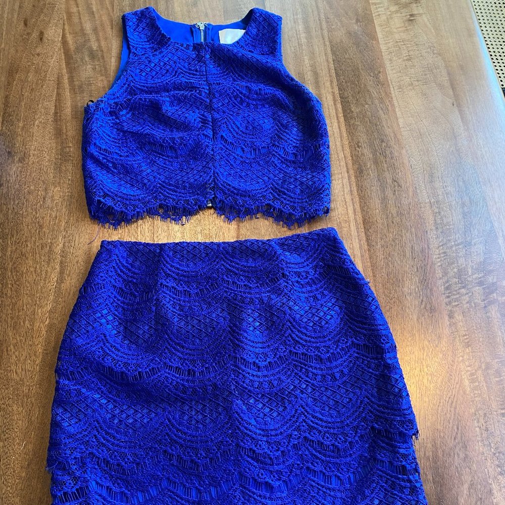 JOA Blue Lace Set
